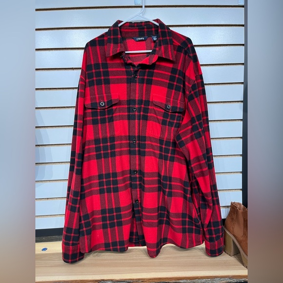 Chaps men’s fleece shacket - Picture 2 of 9